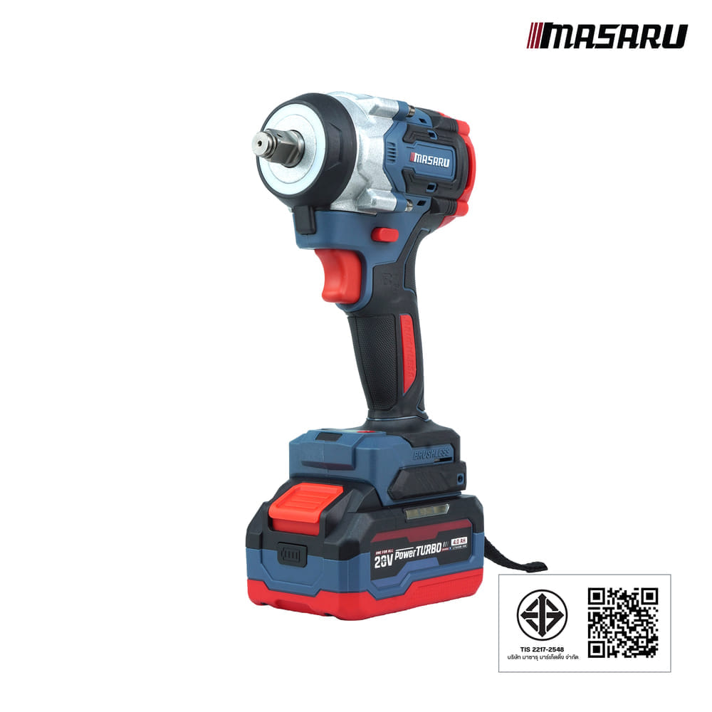 บล็อกกระแทกไร้สาย MASARU รุ่น SCDW-230 (พร้อมแบตเตอรี่)_10